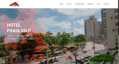 Desktop Screenshot of praiamarfortaleza.com.br